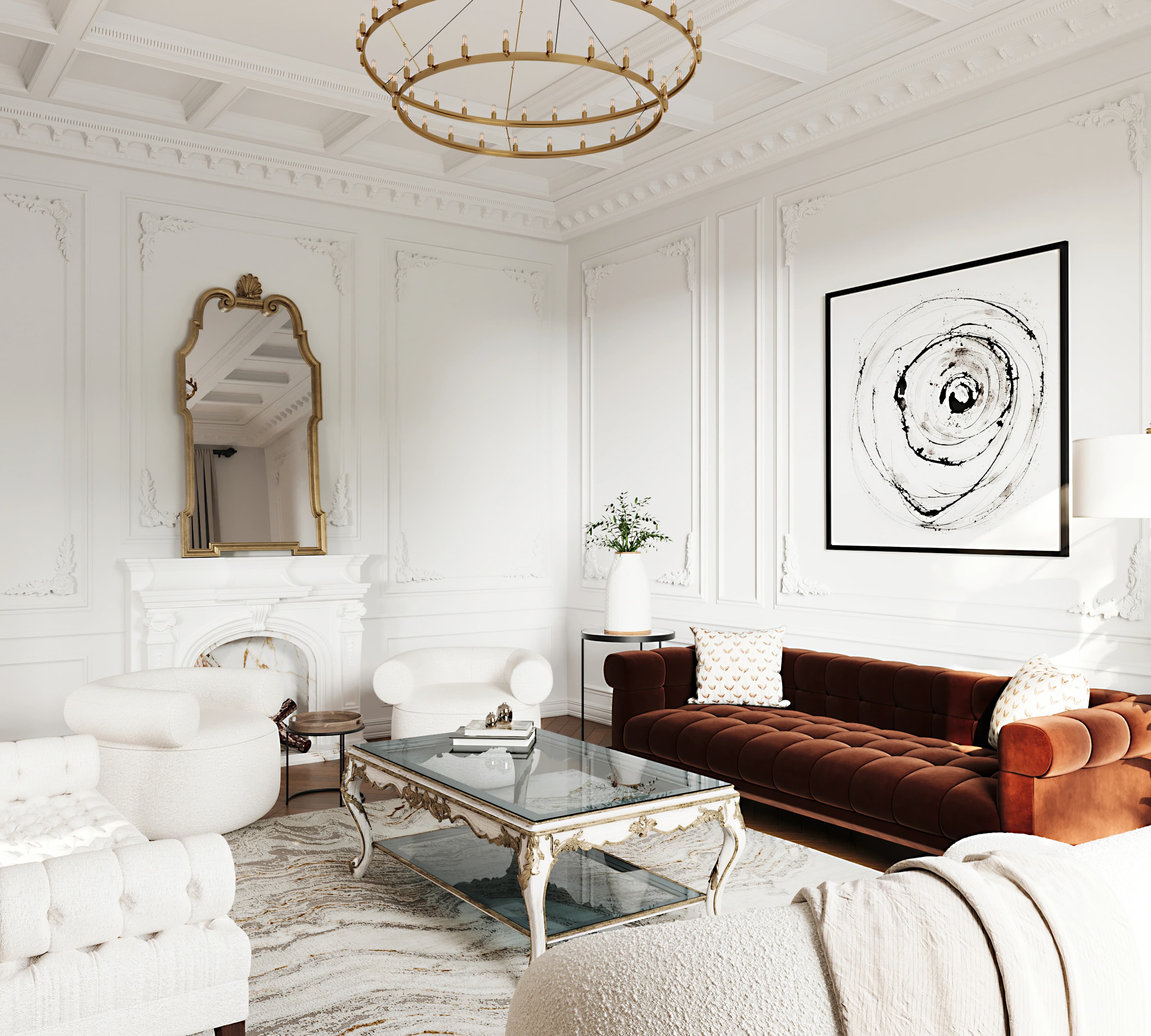 White Classic Interior Design