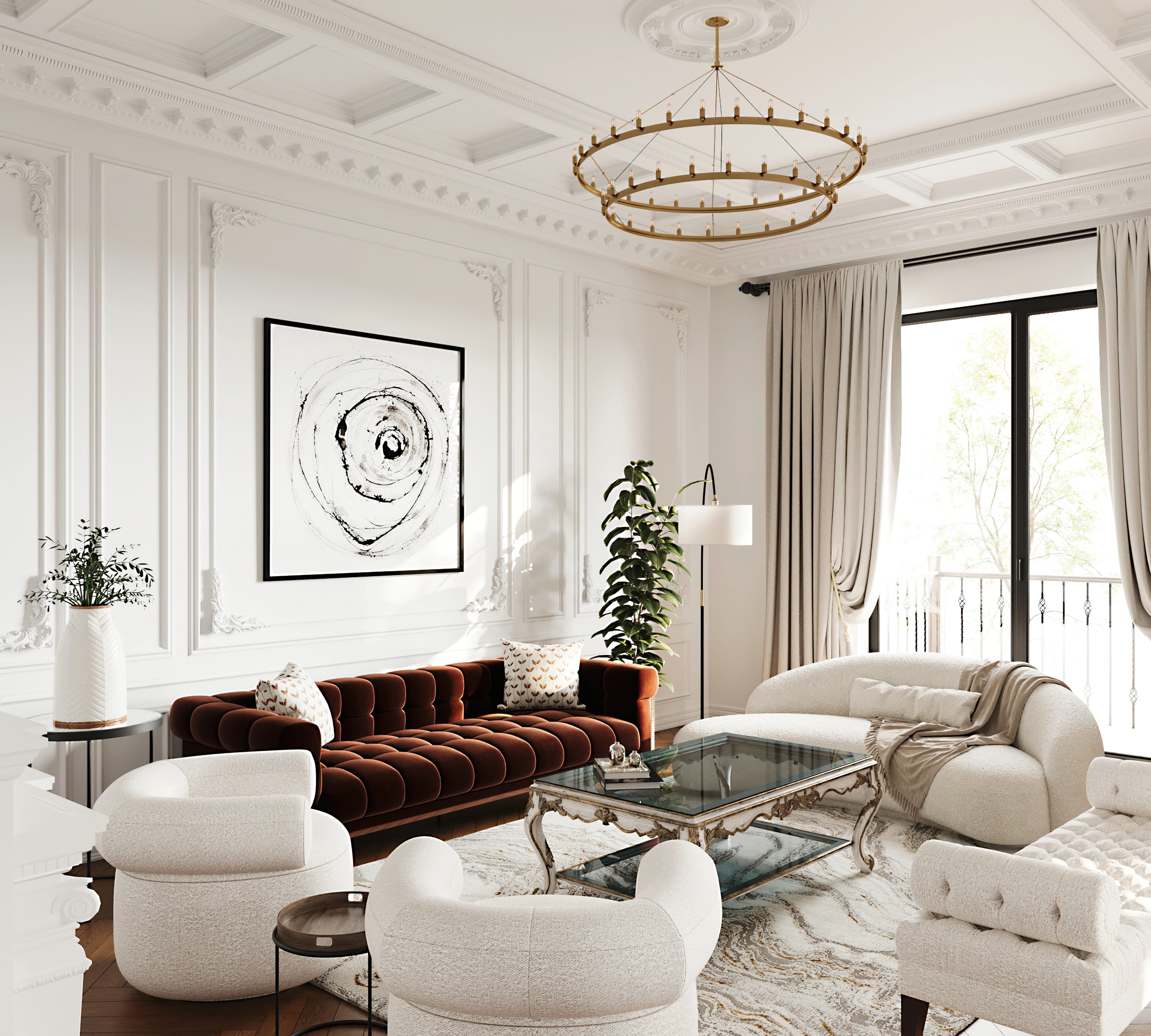 White Classic Interior Design